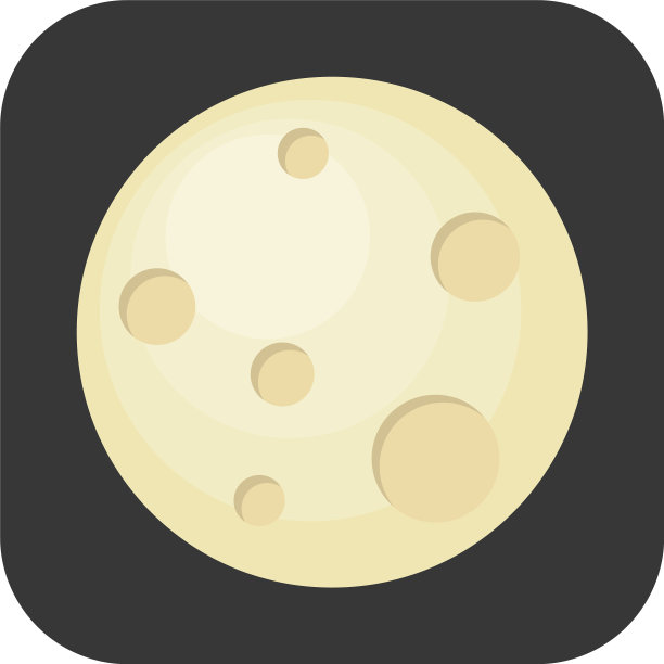 月亮图标图片下载