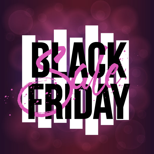 抽象的黑色星期五销售布局图片下载