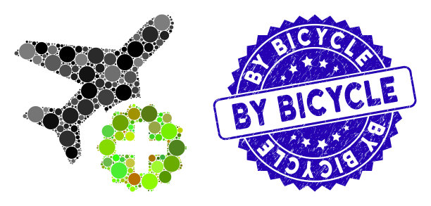 拼贴飞机添加图标与遇险by图片下载