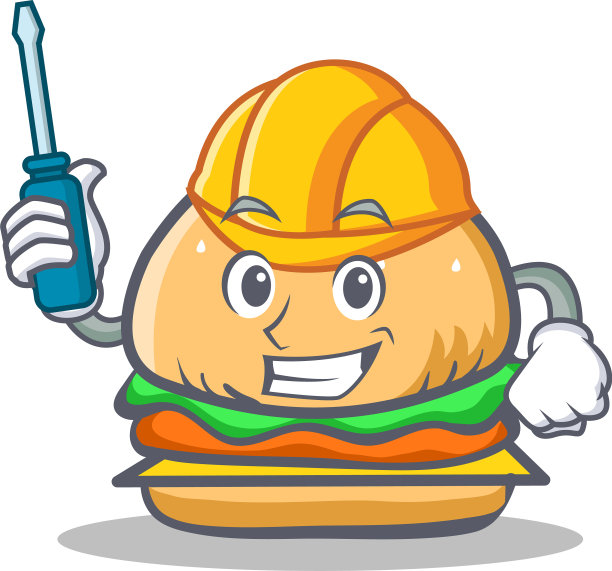 汽车汉堡特色快餐图片下载