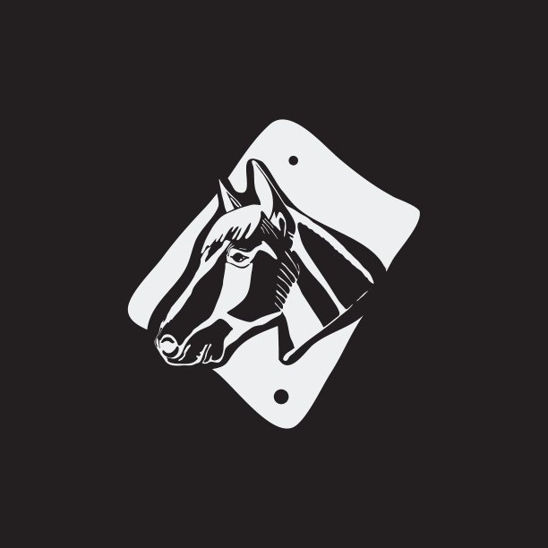 标志类型，会徽，标志，标志，马头标志图片下载