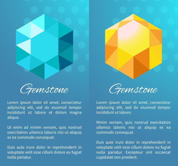 宝石彩色钻石海报珍贵的水晶图片下载