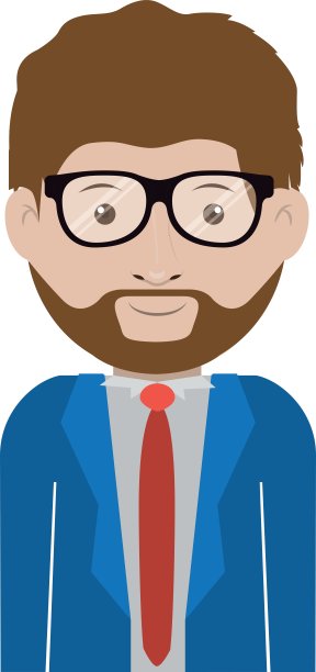 孤僻的男人戴着眼镜图片下载