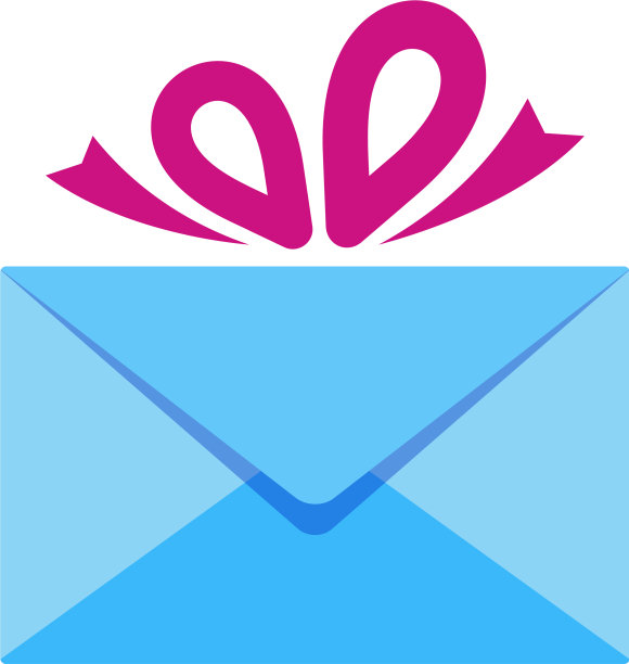 礼品邮件标志图标设计图片下载