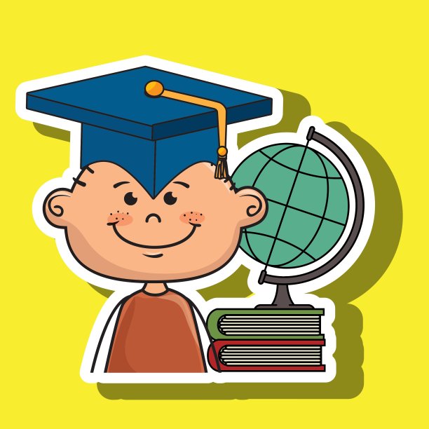 学生男孩世界地图书图片下载