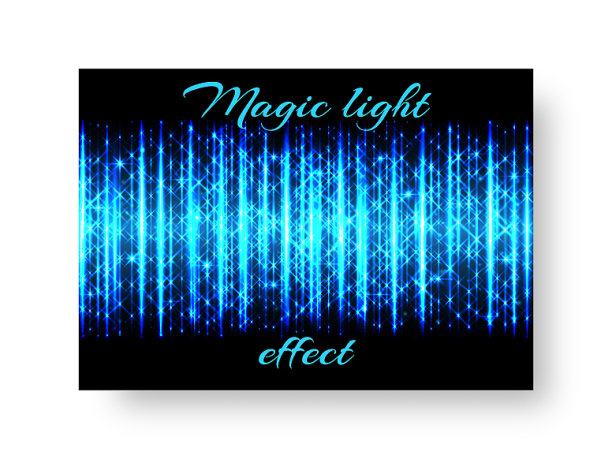 霓虹彩灯的节日传单图片下载