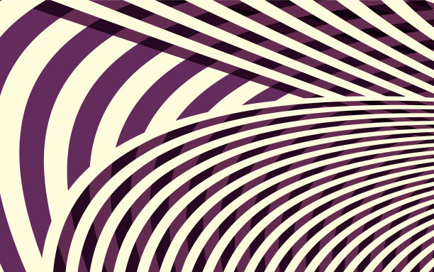 抽象曲线条纹图案图片下载