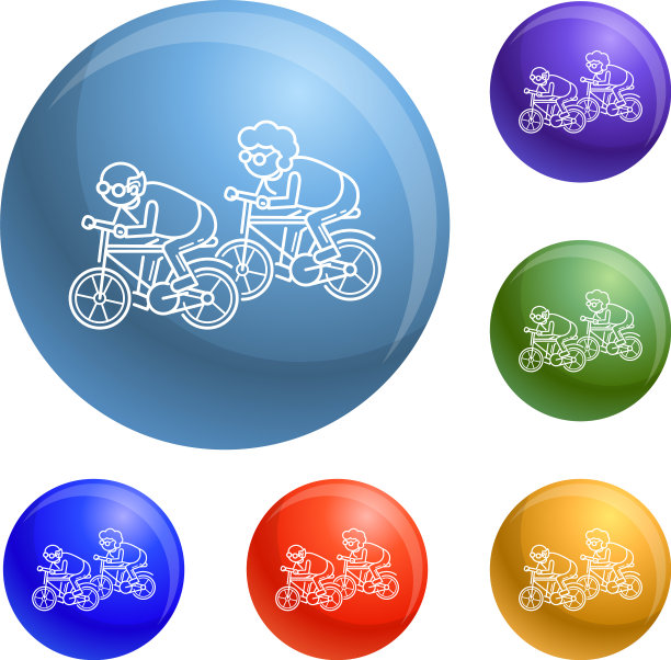 老年人自行车概念背景概述图片下载