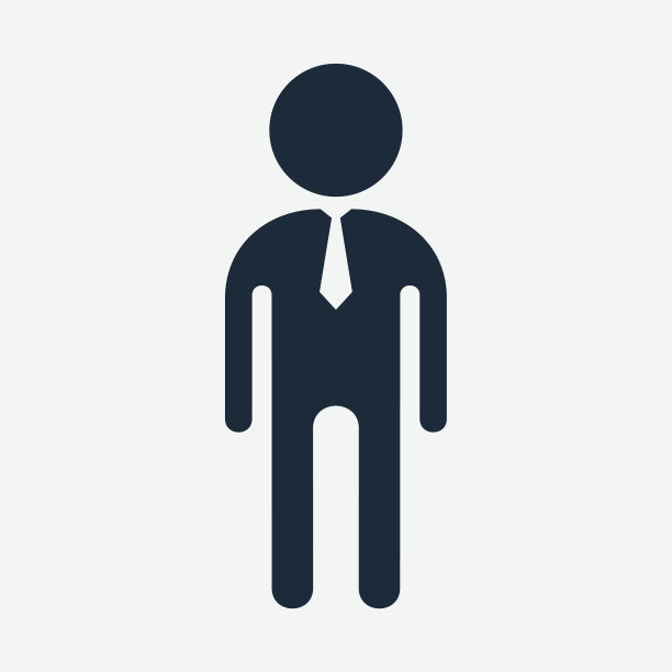 商人黑色图标图片下载