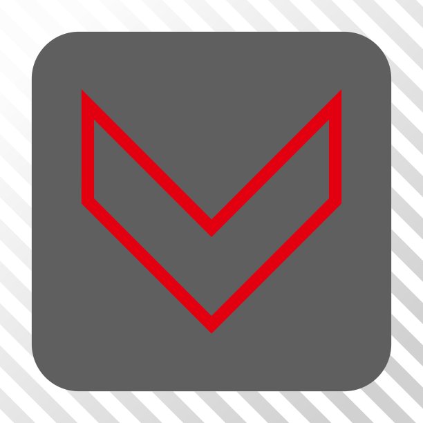 箭头向下圆形方块按钮图片下载