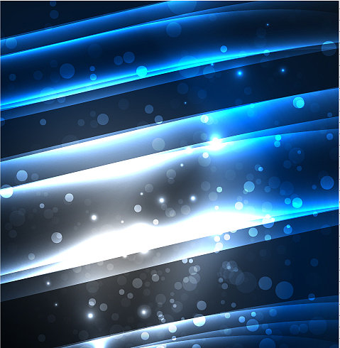 能量线在黑暗中发光图片下载