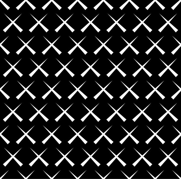 无缝模式与x形状艺术图片下载