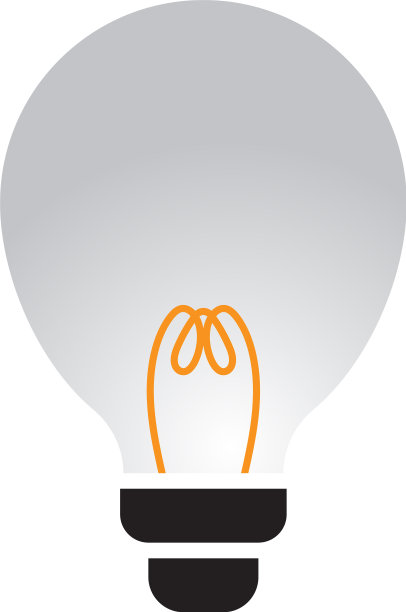 摘要灯具标识设计模板图片下载