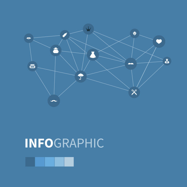 一组简单优雅的图标图片下载