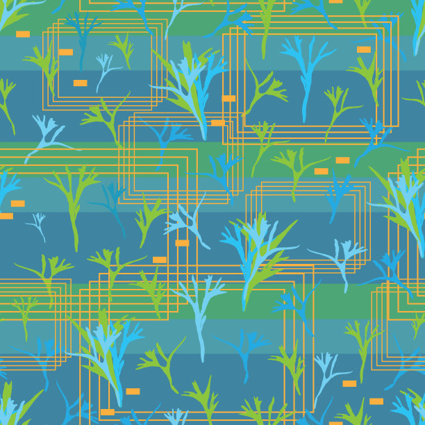 摘要蕨类原生林无缝重复图片下载