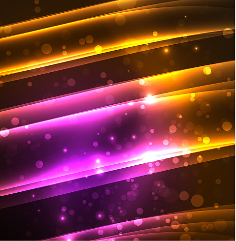 能量线在黑暗中发光图片下载