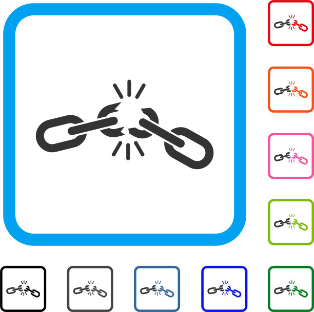 链伤框图标图片下载
