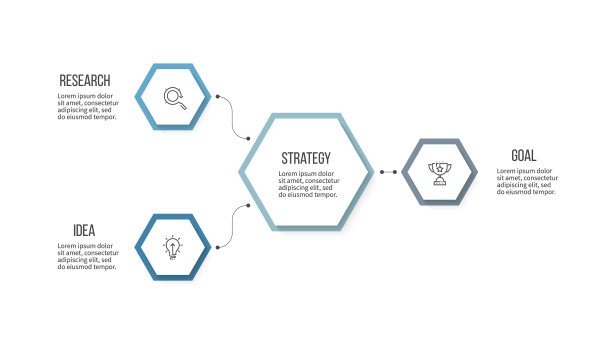 商业信息图与组织结构图3图片下载