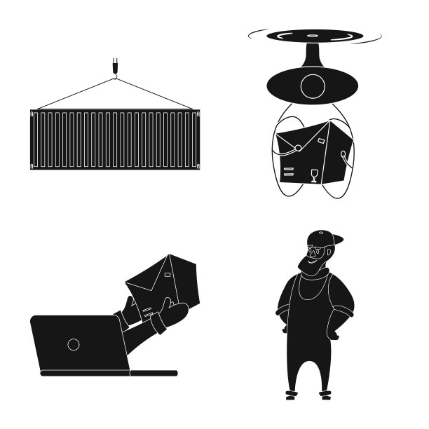 货物及货物标志集图片下载