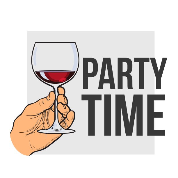 红酒瓶，手拿酒杯图片下载