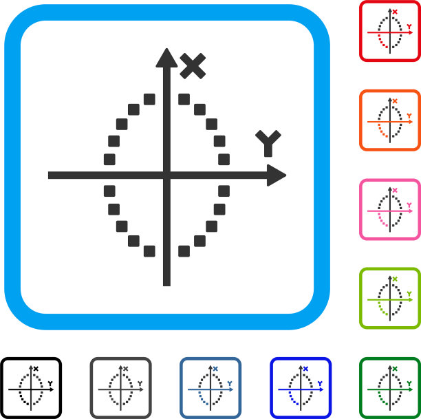 椭圆plot框架图标图片下载
