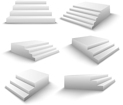 楼梯3d逼真设置图片下载