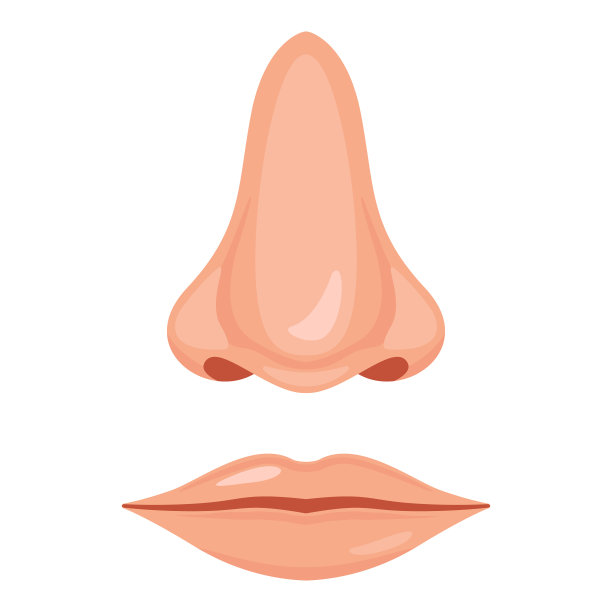 人的鼻子和嘴图片下载