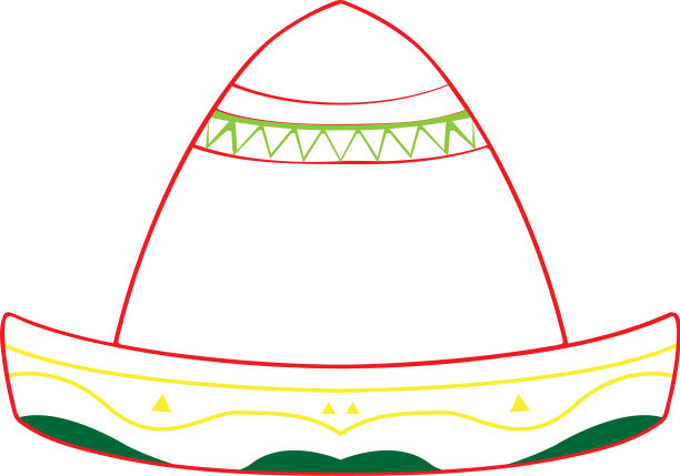 墨西哥帽图标图片下载