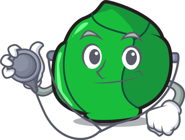 卡通风格的医生布鲁塞尔人物图片下载