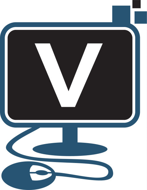 数字技术首字母V图片下载