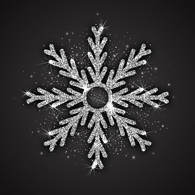 银的雪花图片下载