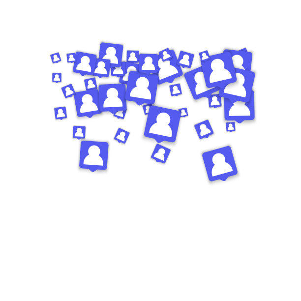 社会媒体背景图片下载