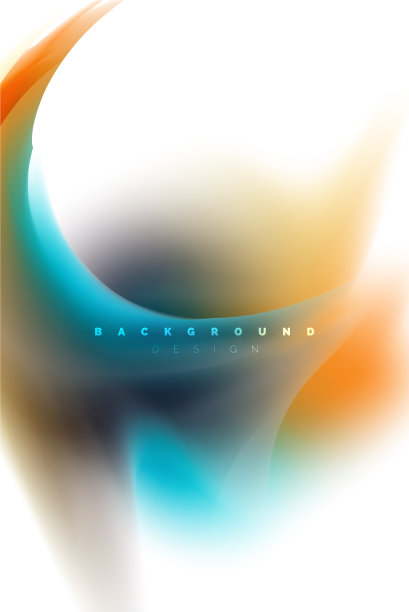 全息流体颜色流动彩色液体图片下载