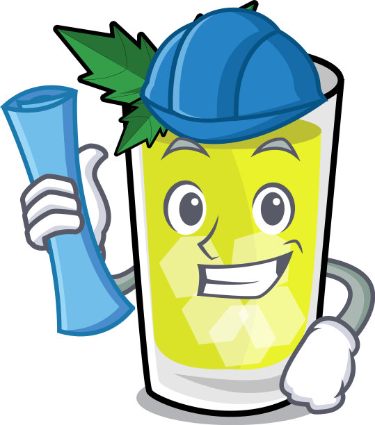 建筑师薄荷朱利普人物卡通图片下载