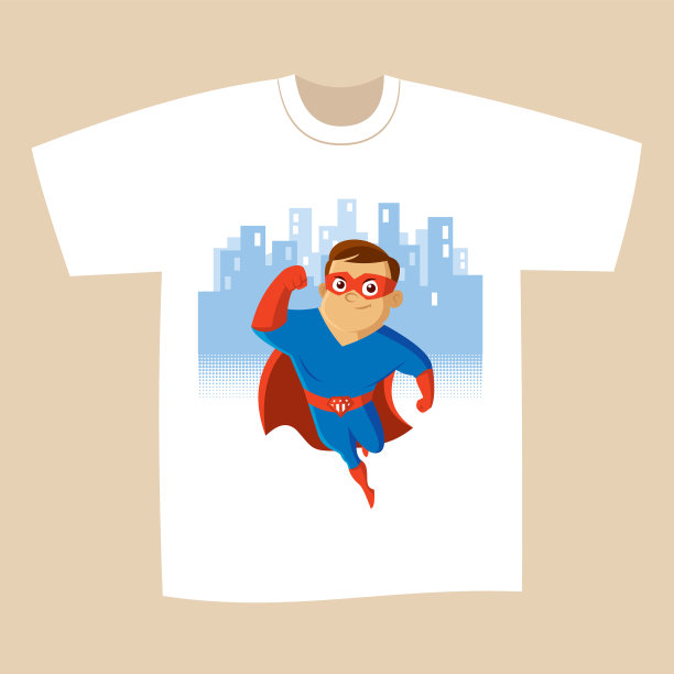 超级英雄的卡通人物图片下载