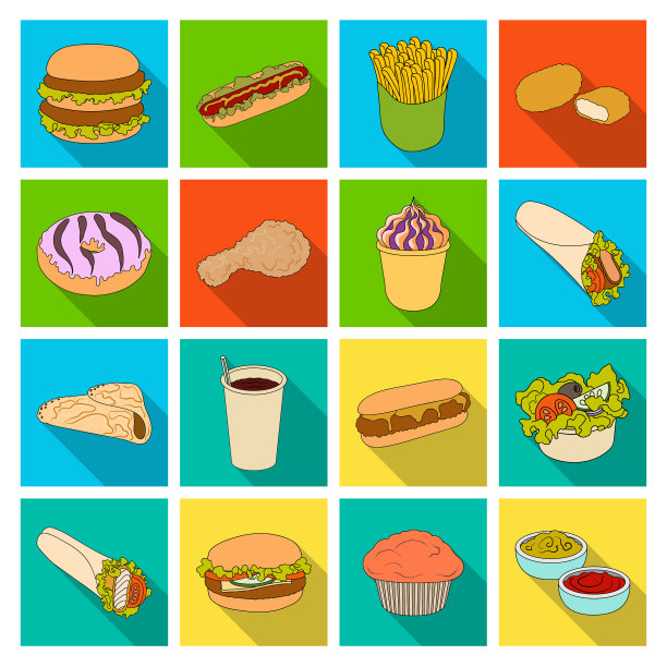 聚餐庆祝咖啡馆和其他网页图标在平图片下载