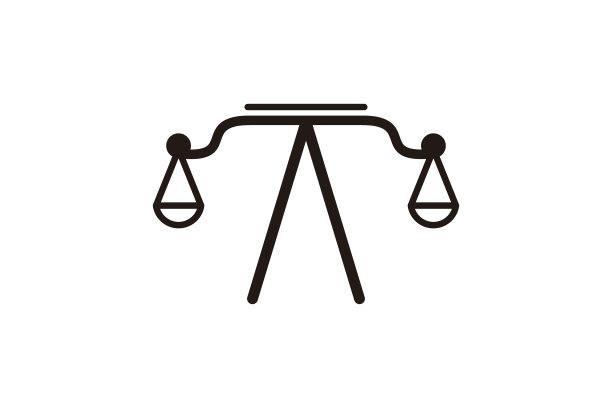 天平律师事务所Logo设计灵感图片下载
