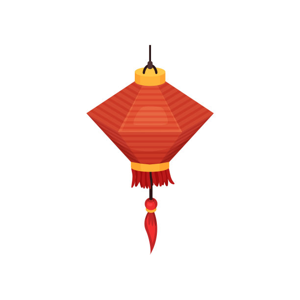 东方纸街或屋灯装饰图片下载