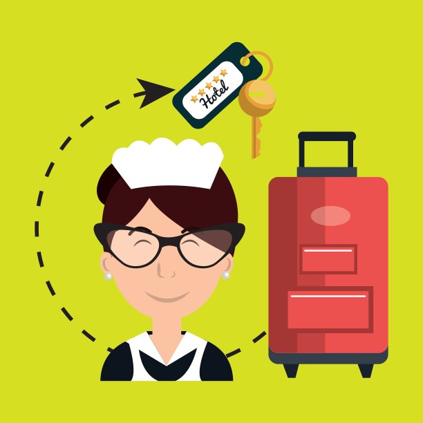 客房服务员服务图片下载