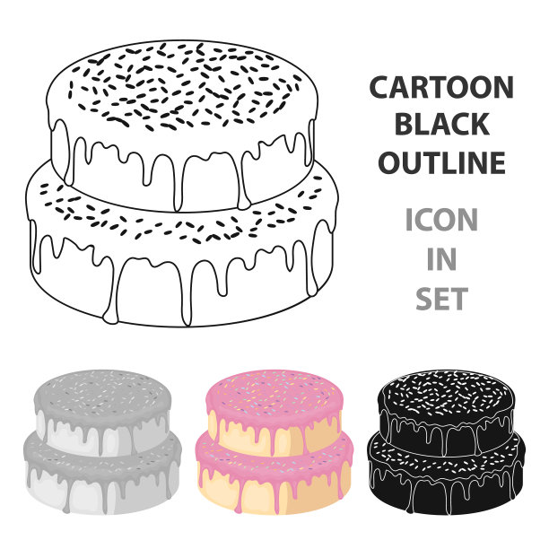 卡通风格的糖果粉图标图片下载
