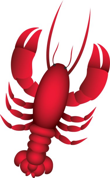单龙虾图标图像图片下载