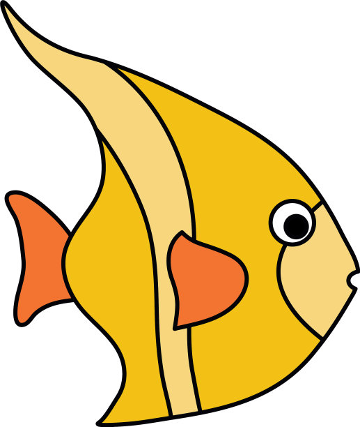 卡通可爱的鱼图片下载