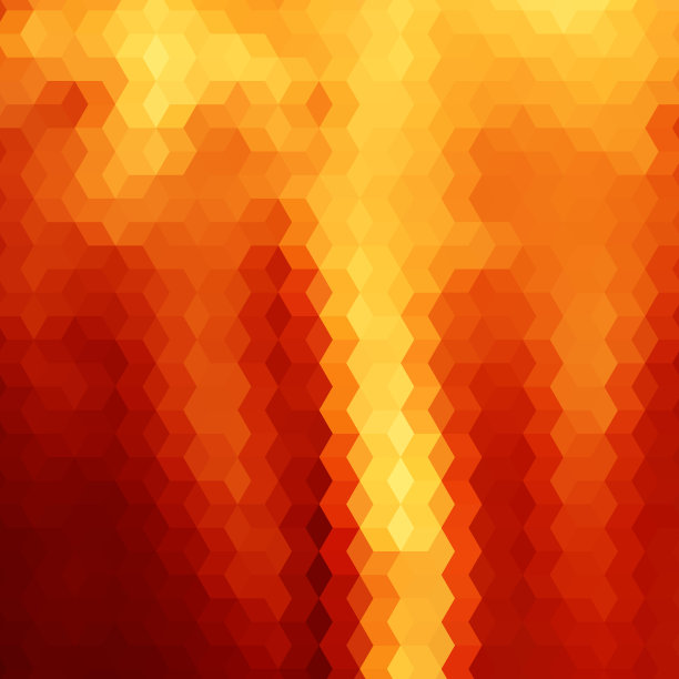 抽象彩色背景六边形图片下载