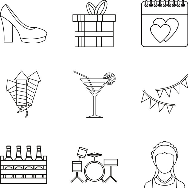 Guzzle图标设置轮廓风格图片下载