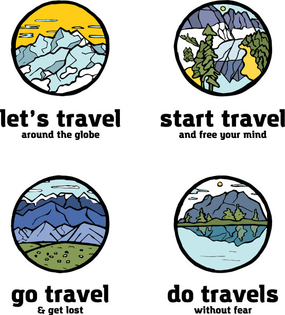 旅游标志设置图片下载