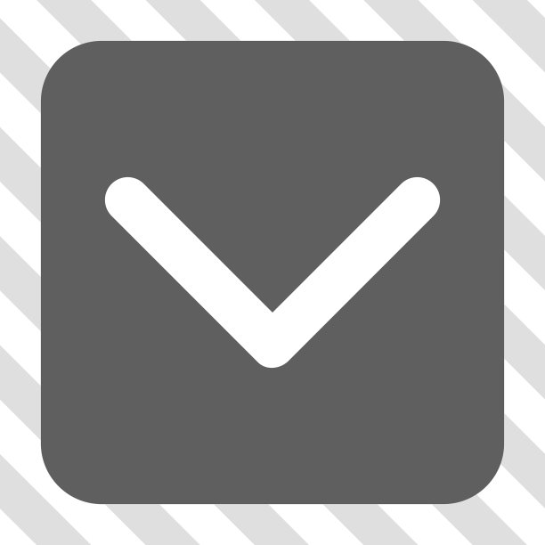 向下方向圆形方形按钮图片下载