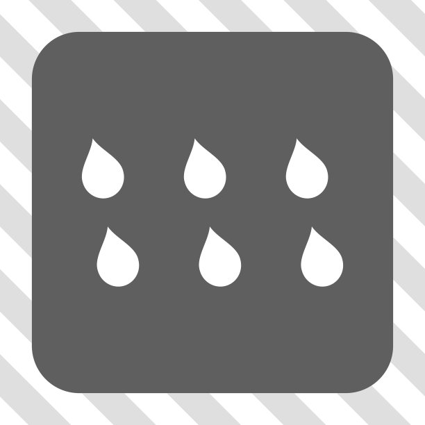 水滴圆形方块按钮图片下载