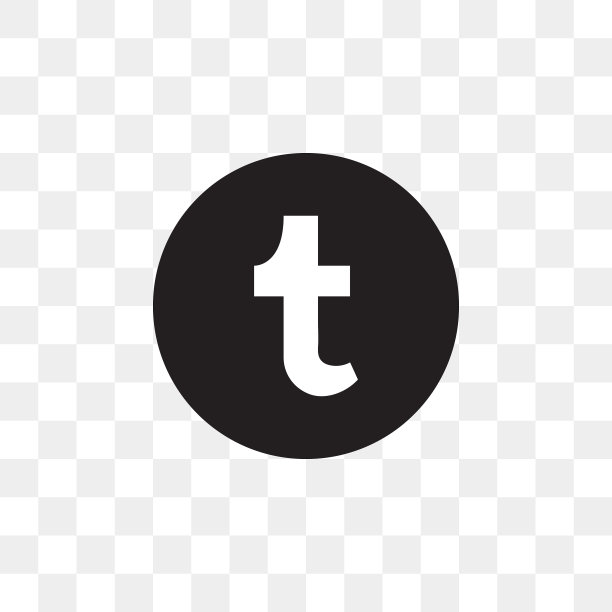 Tumblr社交媒体图标设计模板图片下载