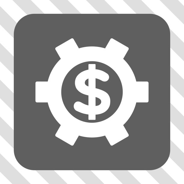 金融设置圆角方形按钮图片下载