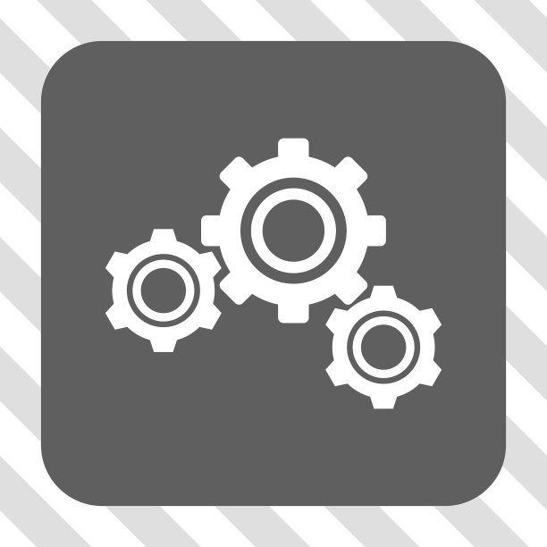 齿轮圆形方块按钮图片下载
